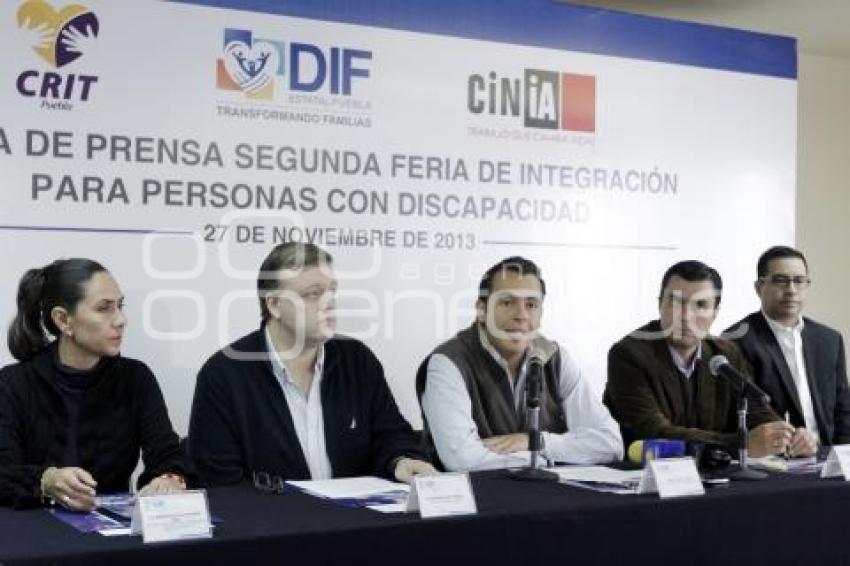SEGUNDA FERIA DE INTEGRACIÓN PARA PERSONAS CON DISCAPACIDAD