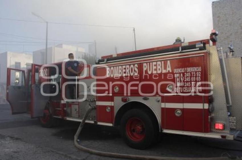 INCENDIO EN CASA HABITACIÓN