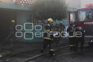 INCENDIO EN CASA HABITACIÓN