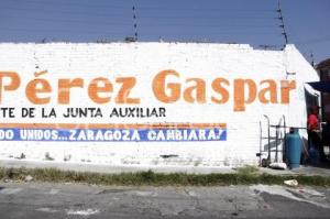 PROPAGANDA EN JUNTA AUXILIAR . IGNACIO ZARAGOZA