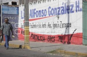PROPAGANDA EN JUNTA AUXILIAR . IGNACIO ZARAGOZA