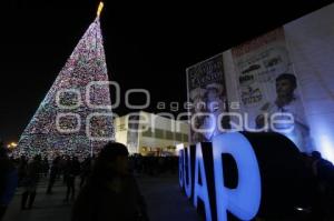 ENCENDIDO ÁRBOL BUAP