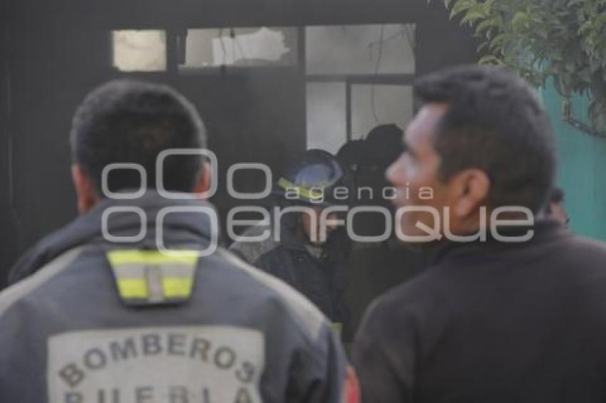 INCENDIO EN CASA HABITACIÓN