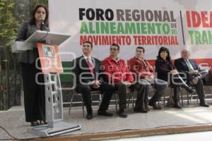 FORO DEL MOVIMIENTO TERRITORIAL . PRI