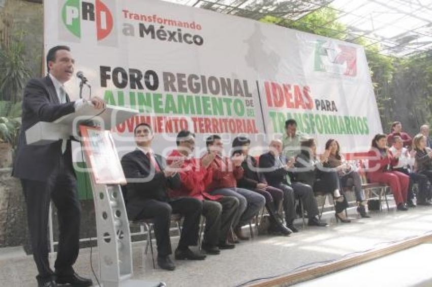 FORO DEL MOVIMIENTO TERRITORIAL . PRI