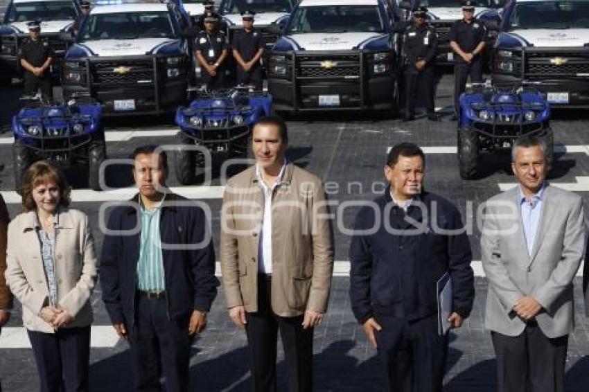 ENTREGA DE ESTÍMULOS Y EQUIPAMIENTO SSP