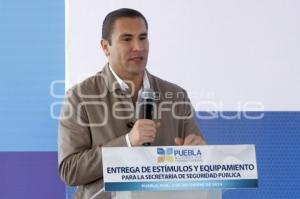 ENTREGA DE ESTÍMULOS  Y EQUIPAMIENTO SSP