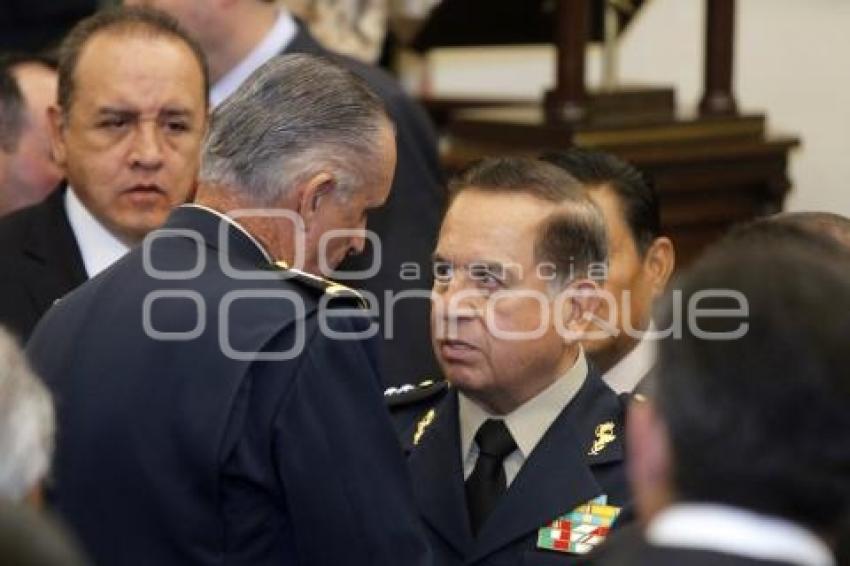 DEVELACIÓN LETRAS DE ORO EJERCITO MEXICANO . CONGRESO DEL ESTADO