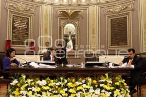 SESIÓN DEL CONGRESO PUEBLA