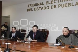 SESIÓN TRIBUNAL ELECTORAL EN NUEVAS INSTALACIONES