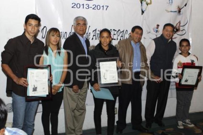 ENTREGA RECONOCIMIENTOS ASOCIACIÓN POBLANA DE GIMNASIA