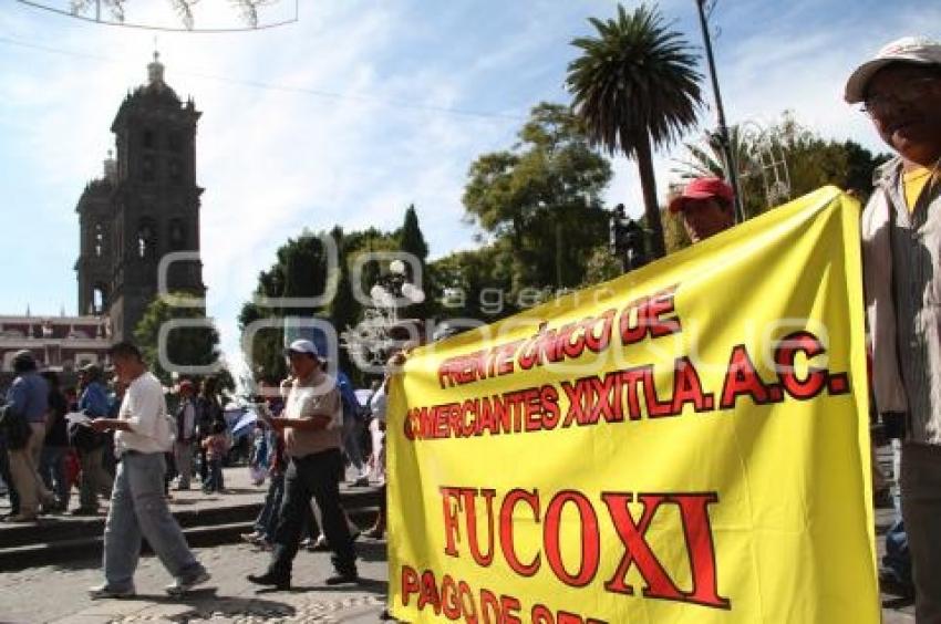 MARCHAN CONTRA LEY DEL AGUA