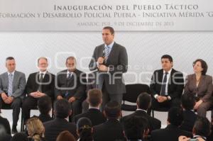 INAUGURAN PUEBLO TÁCTICO EN ACADEMIA IGNACIO ZARAGOZA