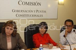 CONGRESO. COMISIÓN DE GOBERNACIÓN