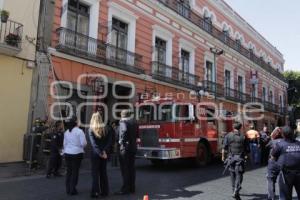 FUGA DE GAS EN EL HOTEL DEL PORTAL