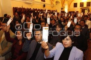 SESIÓN DEL CONSEJO UNIVERSITARIO BUAP