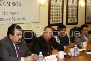 CONGRESO. COMISIÓN HACIENDA Y PATRIMONIO MUNICIPAL