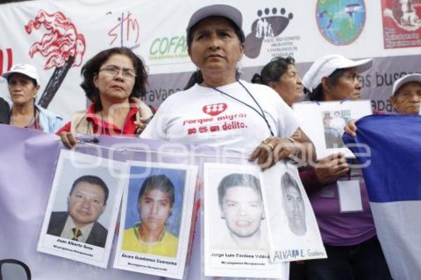 CARAVANA DE MADRES CENTROAMERICANAS BUSCANDO A SUS HIJOS