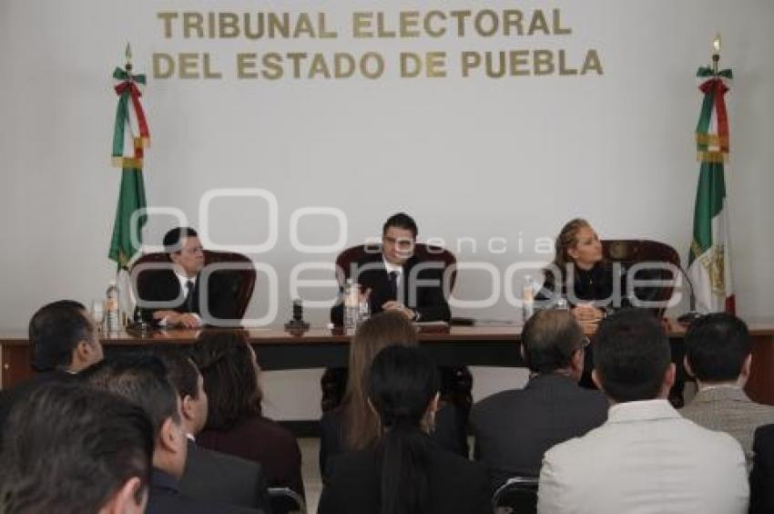 PRIMER INFORME DEL TRIBUNAL ELECTORAL