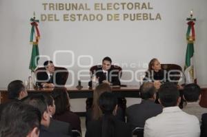 PRIMER INFORME DEL TRIBUNAL ELECTORAL