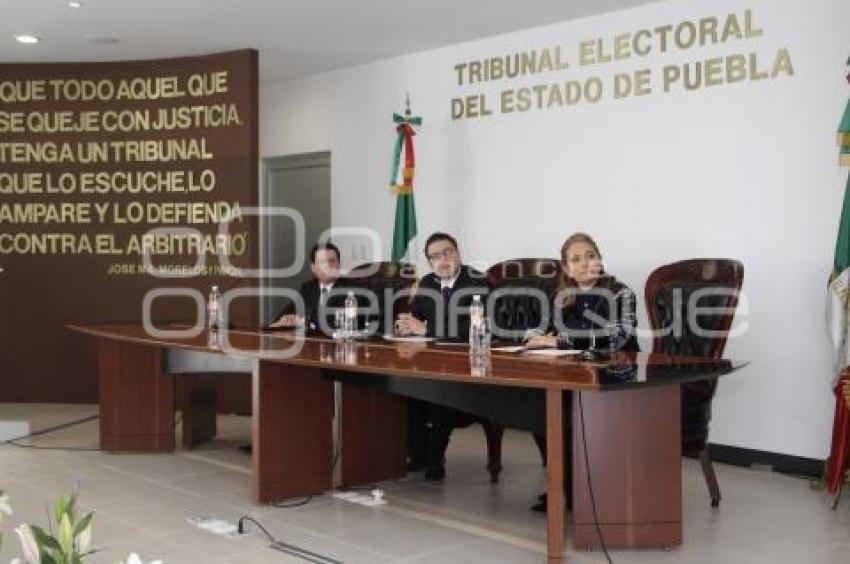 PRIMER INFORME DEL TRIBUNAL ELECTORAL