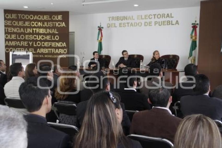 PRIMER INFORME DEL TRIBUNAL ELECTORAL