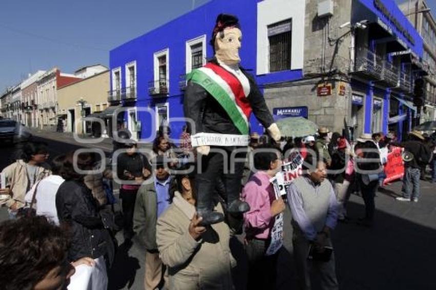 MANIFESTACIÓN CONTRA LA REFORMA ENERGÉTICA