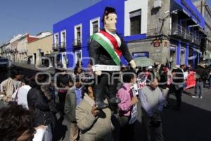 MANIFESTACIÓN CONTRA LA REFORMA ENERGÉTICA