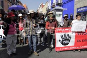 MANIFESTACIÓN CONTRA LA REFORMA ENERGÉTICA