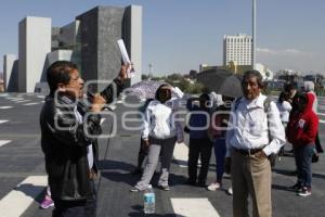 MANIFESTACIÓN ANTORCHA CAMPESINA INSTALACIONES CIS
