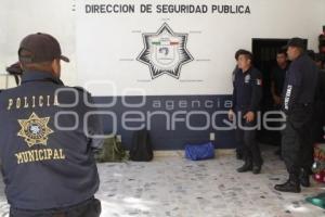 PARO DE LABORES POLICÍA CORONANGO