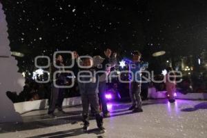 CIUDAD MÁGICA . LLUVIA DE NIEVE