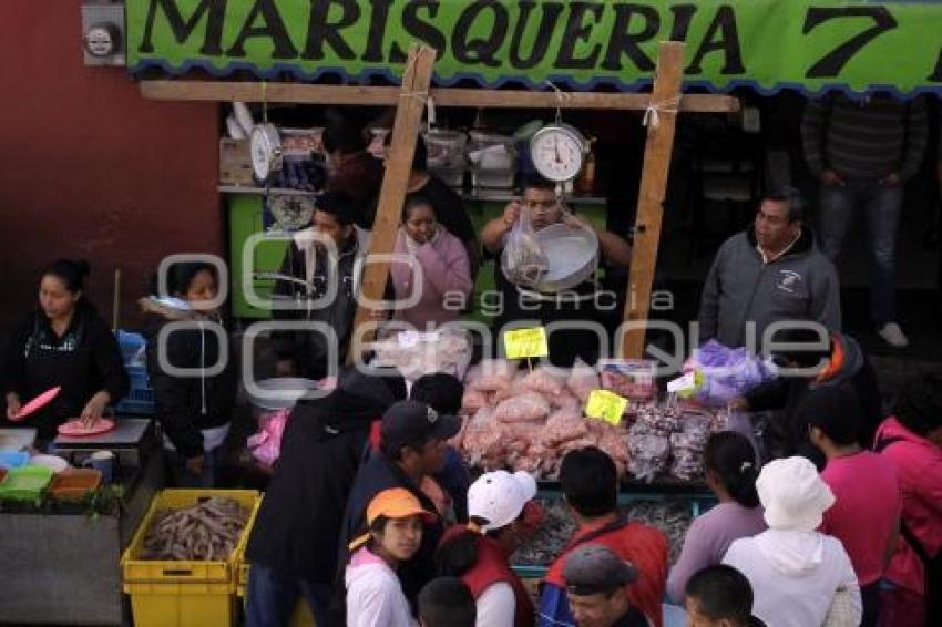 COMPRAS DE ÚLTIMA HORA.CENA NAVIDEÑA