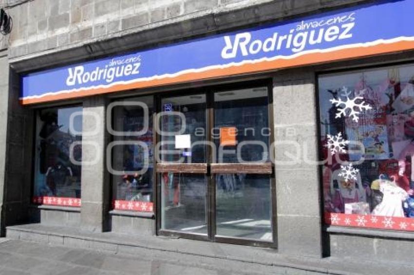 COMERCIOS CERRADOS