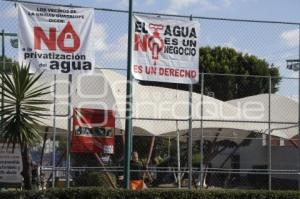 VECINOS DE UNIDAD GUADALUPE CONTRA LA PRIVATIZACIÓN DEL AGUA