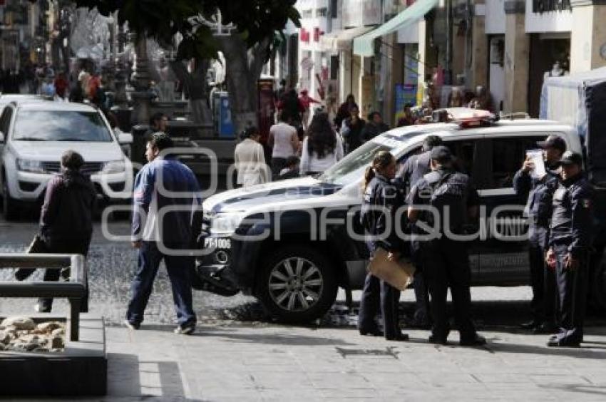 VIGILANCIA EN LA 5 DE MAYO