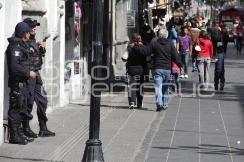 VIGILANCIA EN LA 5 DE MAYO