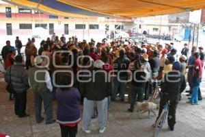 POLICÍA . ASAMBLEA COMUNITARIA