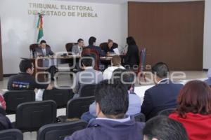 SESIÓN TRIBUNAL ELECTORAL