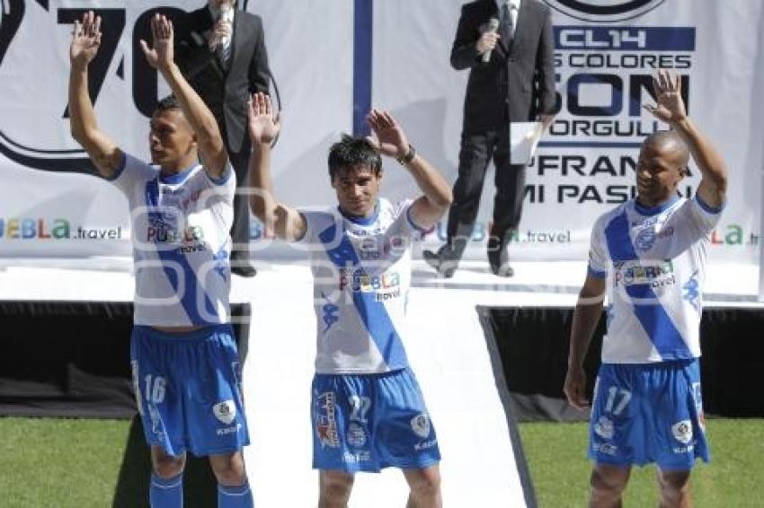 PUEBLA FC . PRESENTACIÓN . FUTBOL