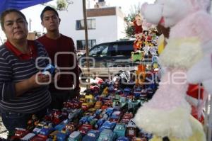 AMBULANTES SE INSTALAN EN LA MARGARITA . REYES MAGOS