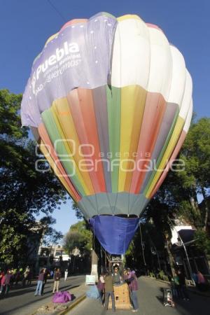 GLOBO AEROSTÁTICO. CARTAS A LOS REYES MAGOS