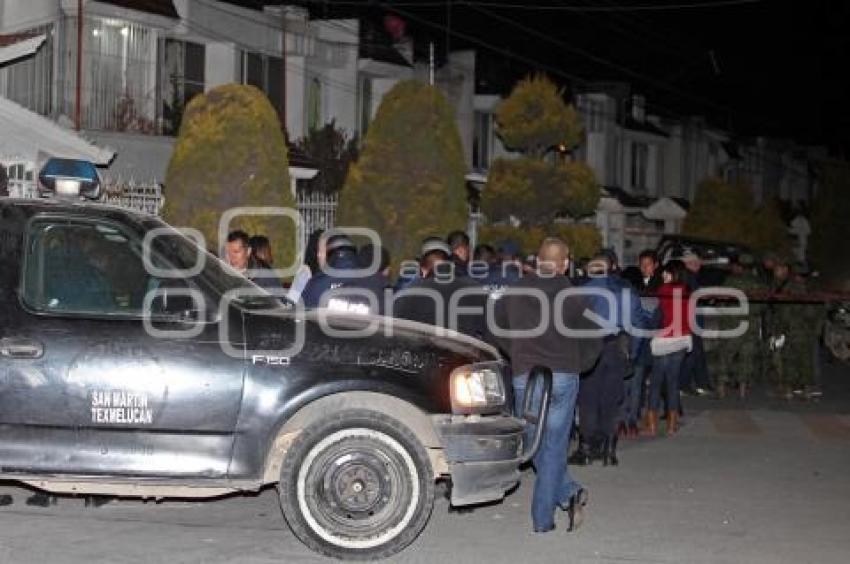 MUERE POLICÍA AUXILIAR EN TEXMELUCAN