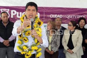 RIVERA INAUGURÓ PAVIMENTACIÓN CON CONCRETO HIDRÁULICO