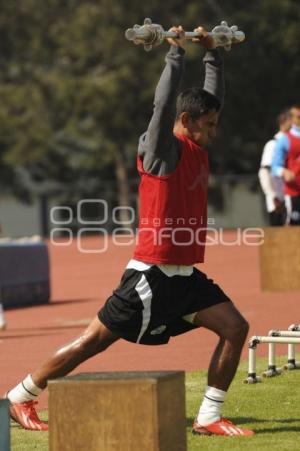 ENTRENAMIENTO PUEBLA FC. UNIDAD DEPORTIVA