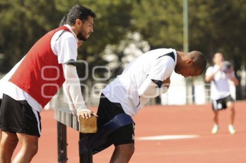 ENTRENAMIENTO PUEBLA FC. UNIDAD DEPORTIVA