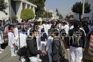 MANIFESTACION . MEDICINA . BUAP