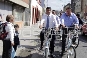 RIVERA RECORRE PUEBLA EN SMARTBIKE