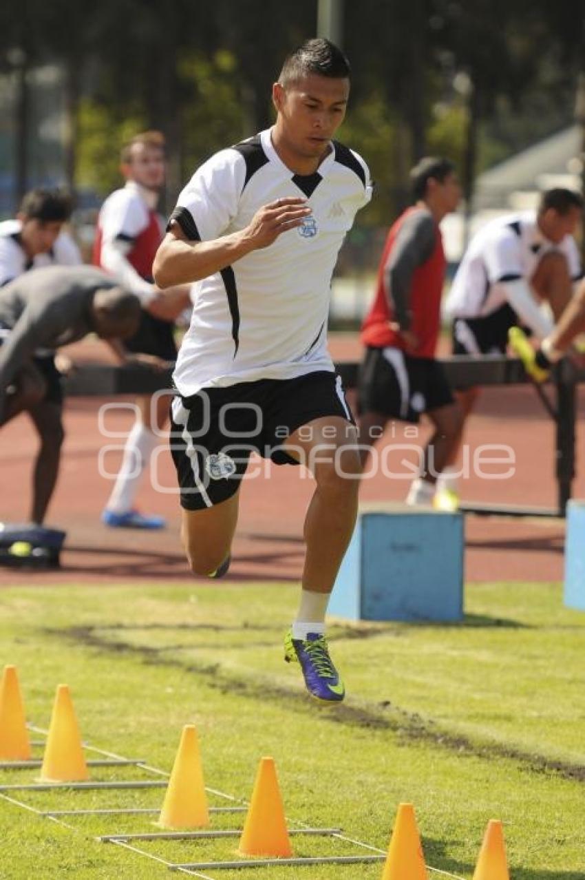 ENTRENAMIENTO PUEBLA FC. UNIDAD DEPORTIVA