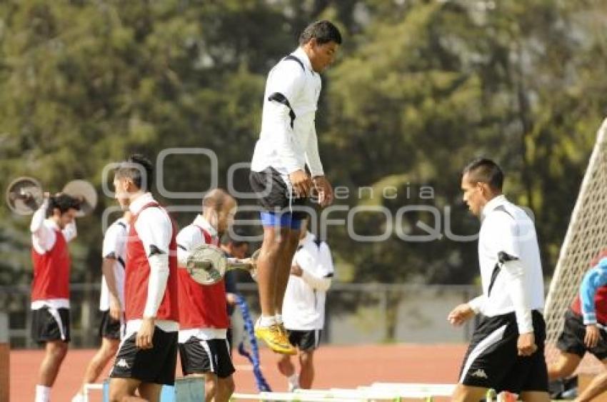 ENTRENAMIENTO PUEBLA FC. UNIDAD DEPORTIVA